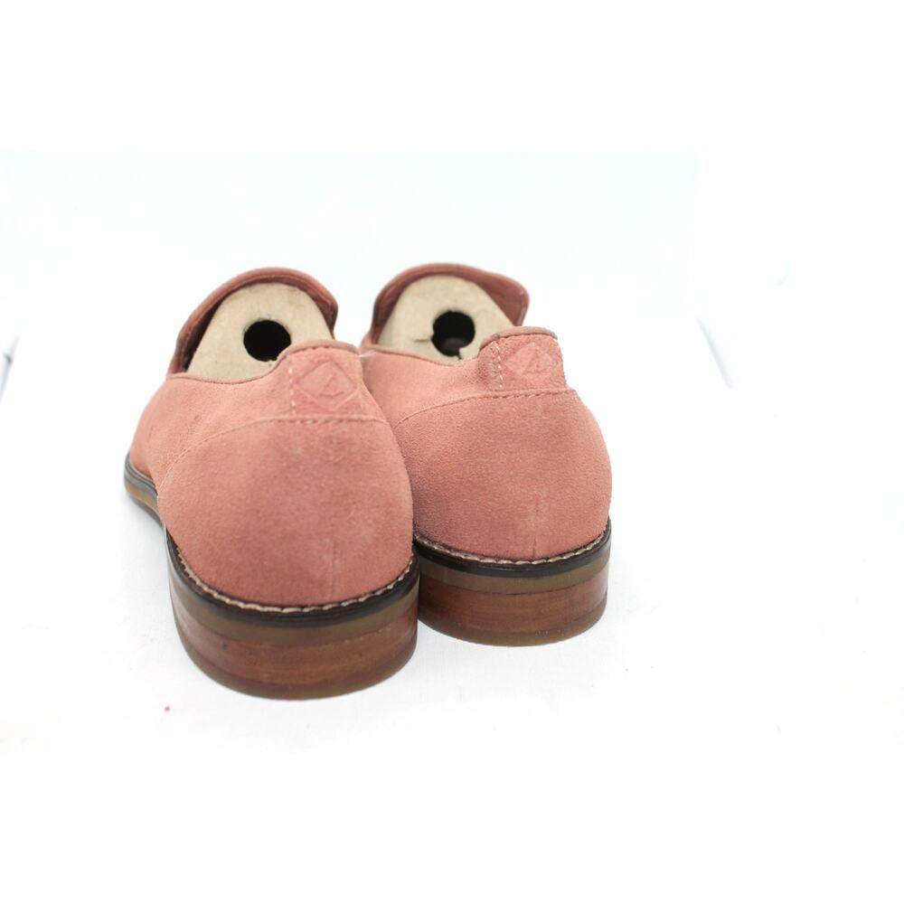 Sperry Women's Fairpoint Dusty Rose Suede Loafers sz 9.5M NEW - Picture 3 of 4